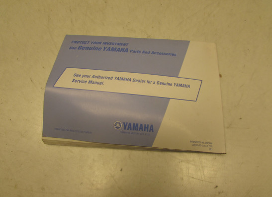 Instructieboekje Yamaha XV 1700 Roadster Warrior