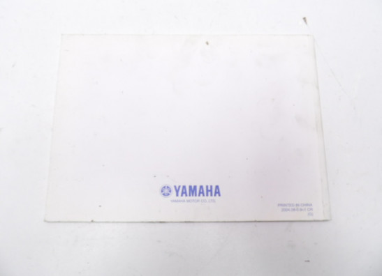 Fahrerhandbuch Yamaha FJR 1300