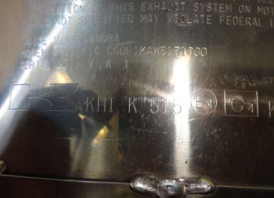 Auspuff Kawasaki Z 1000