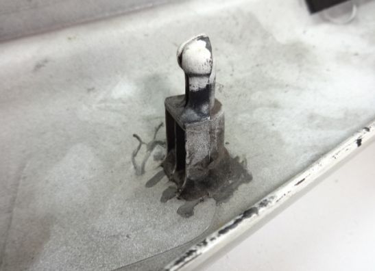 Rechter achterkant Honda CBR 400 R