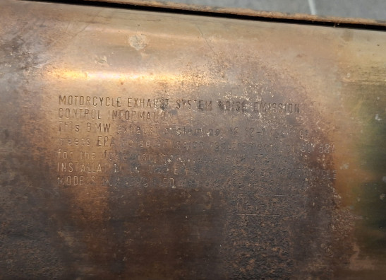 Auspuff BMW K 75