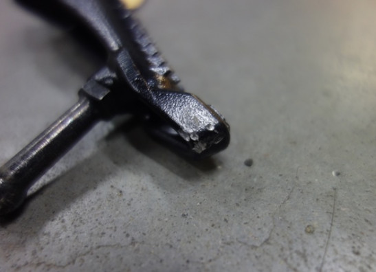 Fussraste links Kawasaki Z 1000