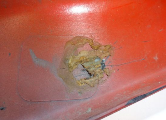 Heck rechts Honda CBR 600 F