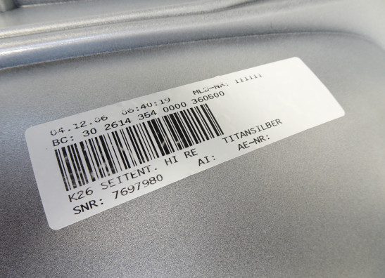 Rechter zijkuip BMW R 1200 RT