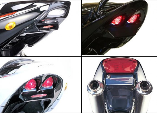 Heckunterverkleidung Suzuki GSF 600 650 Bandit 