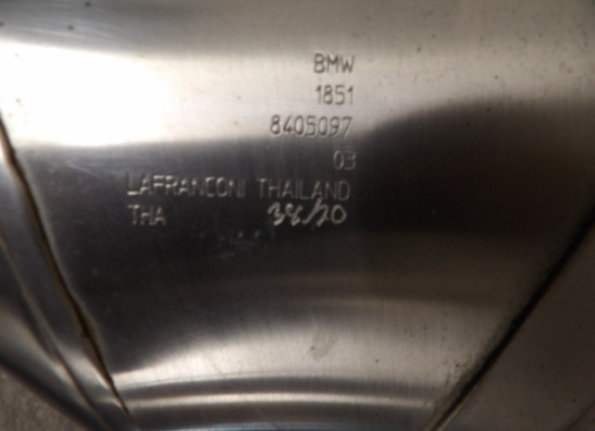 Muffler BMW F 750 GS