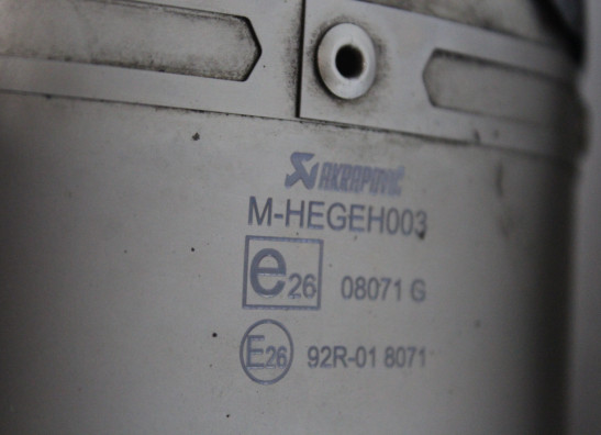 Uitlaat Kawasaki Ninja 650