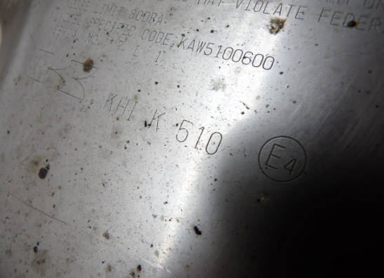 Uitlaat Kawasaki ZX 6 R