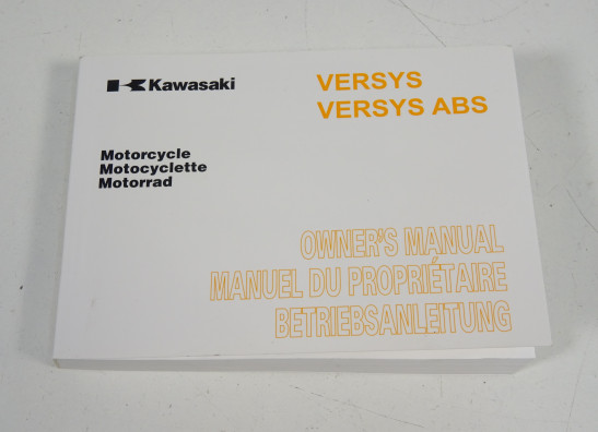 Fahrerhandbuch Kawasaki VERSYS 650