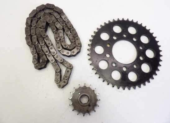 Chain and sprocket kit Honda CBX 550 F2
