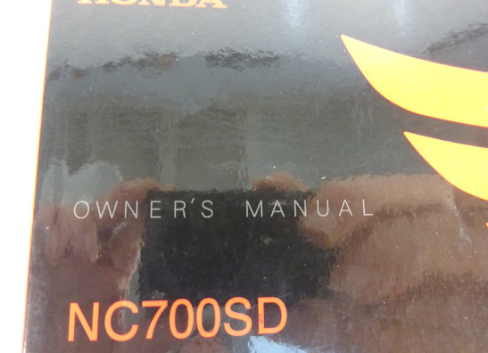 Instructieboekje Honda NC 700 S