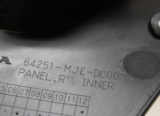 Cowl inner right Honda CBR 650 F