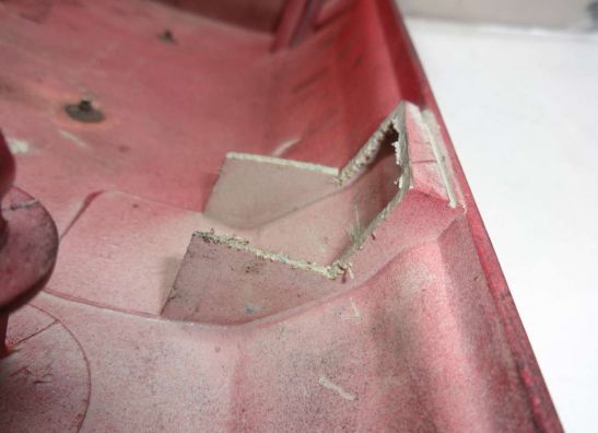 Seitenverkleidung rechts klein Kawasaki Z 550 GT