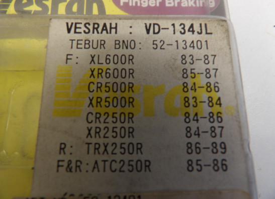 Remblokken voor Honda XL 600