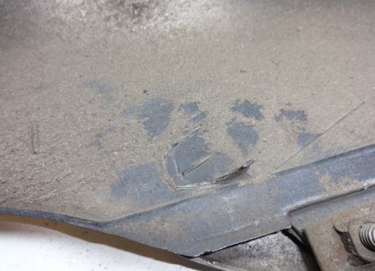 Cowl left rear Suzuki GSX F 750