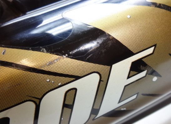 Rechter achterkant Suzuki GS 500 E