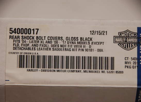 Achterschokbreker Harley Davidson Dyna