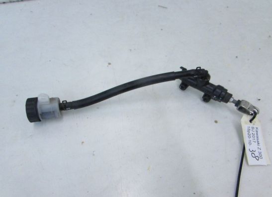 Rempomp achter Kawasaki Z 300