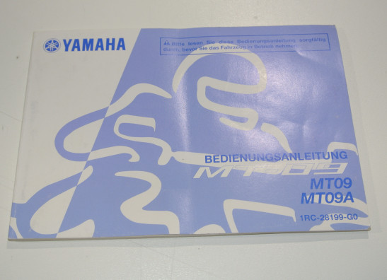 Manuel Yamaha MT 09