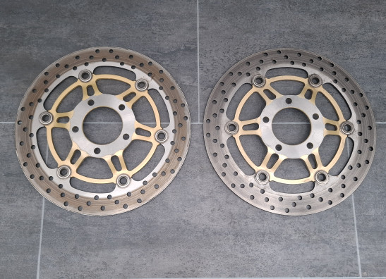 Remschijven set Suzuki GSX F 750