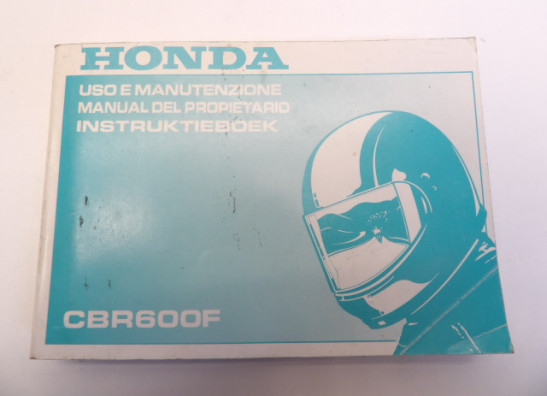 Fahrerhandbuch Honda CBR 600 F