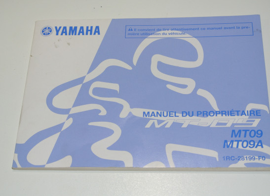Fahrerhandbuch Yamaha MT 09