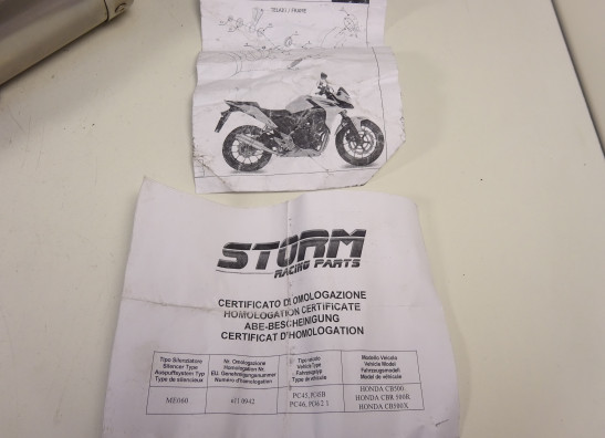 Sport auspuff Honda CBR 500 R