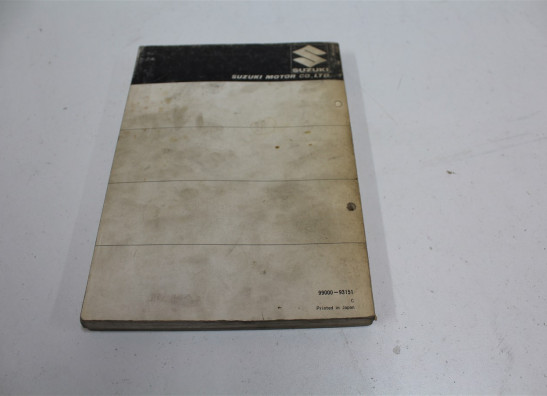 Parts book Suzuki GT 500