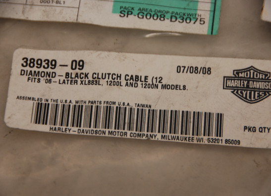 Koppelingskabel Harley Davidson Sportster