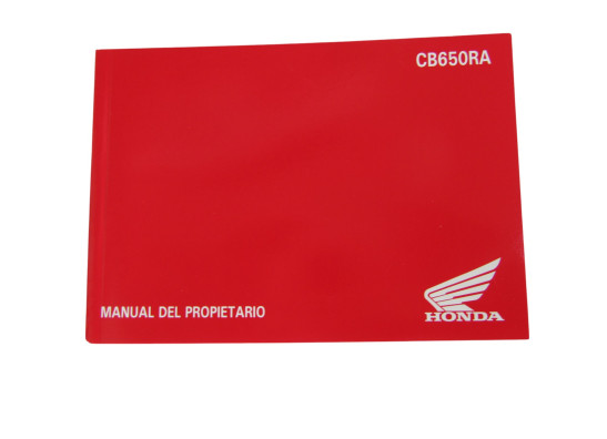 Manuel Honda CB 650 R