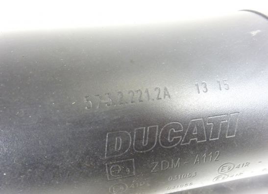 Uitlaat Ducati Monster 821