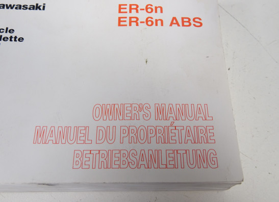 Instructieboekje Kawasaki ER 6