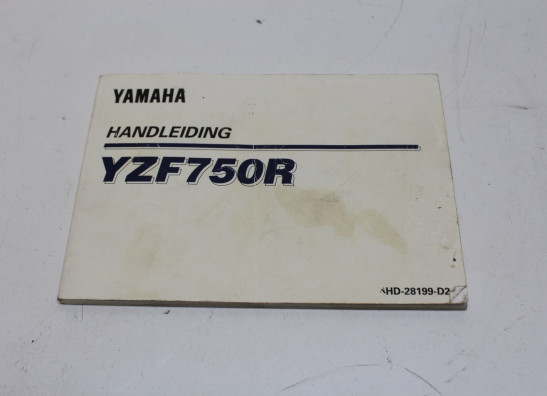 Instructieboekje Yamaha YZF 750
