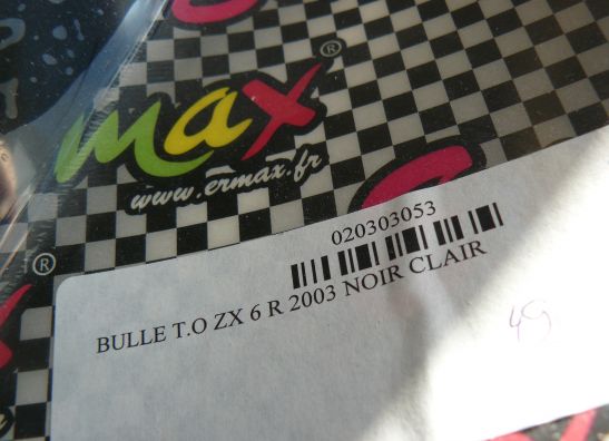 Wind screen Kawasaki ZX 6 R