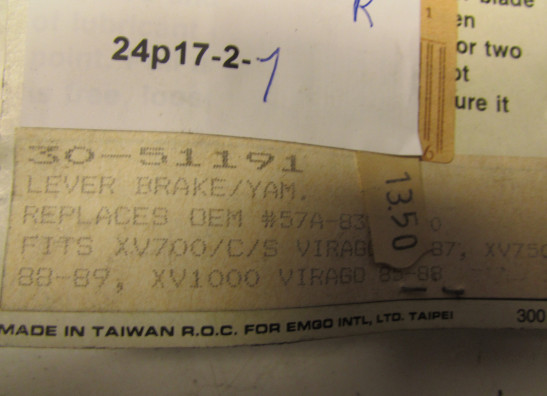 Bremshebel Yamaha XV 750 Virago