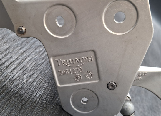 Main step holder left Triumph Tiger 1050