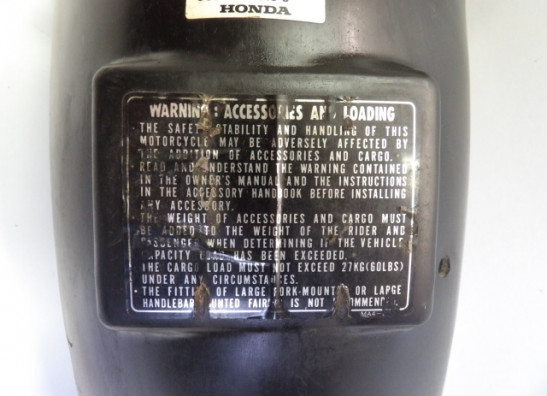 Achterspatbord Honda VF 1000 F