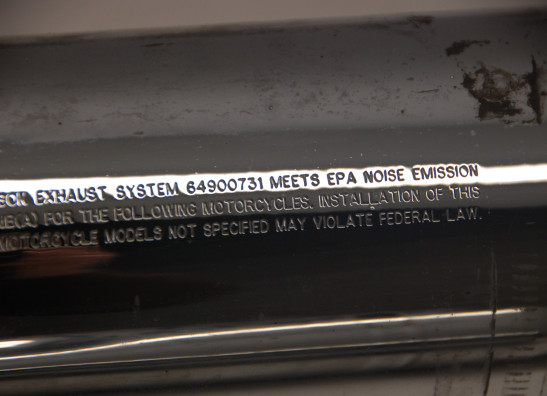 Sports exhaust Harley Davidson Touring FL