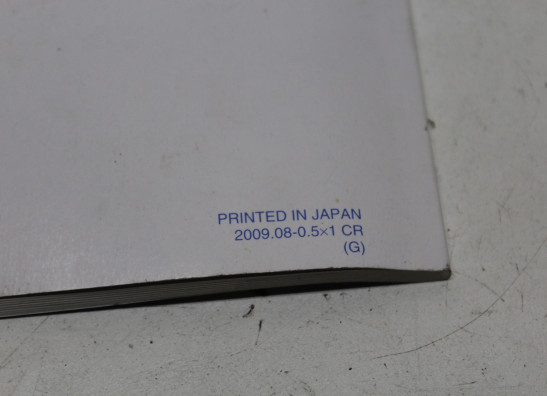 Instructieboekje Yamaha YZF R6