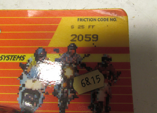 Bremsbeläge hinten Honda CB 650