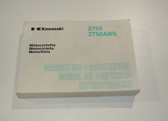 Instructieboekje Kawasaki Z 750