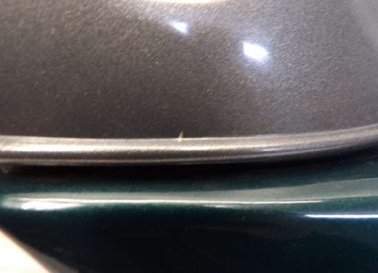 Linker achterkant Triumph Trophy 900