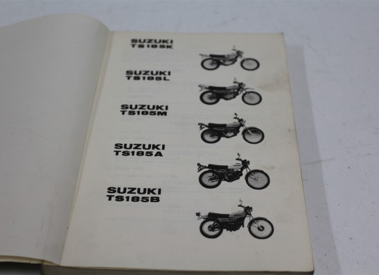 Onderdelenboek Suzuki TS 125