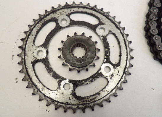 Ketting en tandwielset Honda CBR 600 F