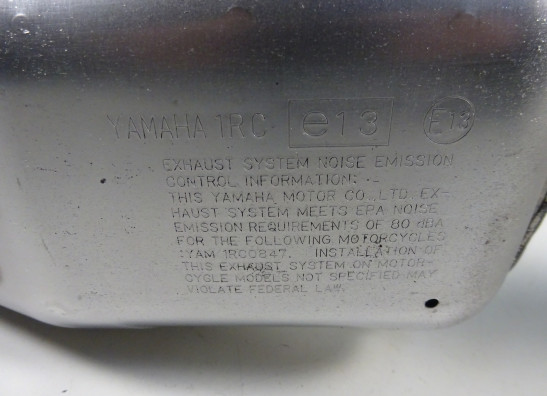 Muffler Yamaha MT 09