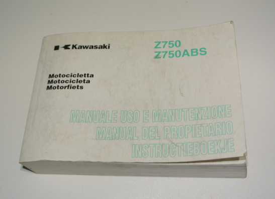 Instructieboekje Kawasaki Z 750