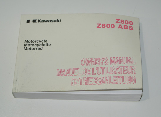 Instructieboekje Kawasaki Z 800