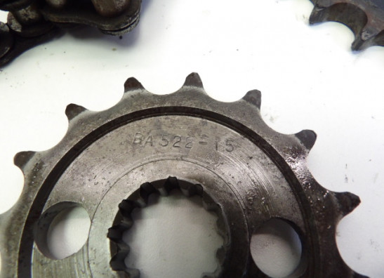 Chain and sprocket kit Kawasaki GPZ 1100