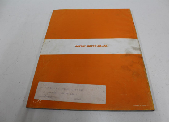 Werkplaatshandboek Suzuki TS 125