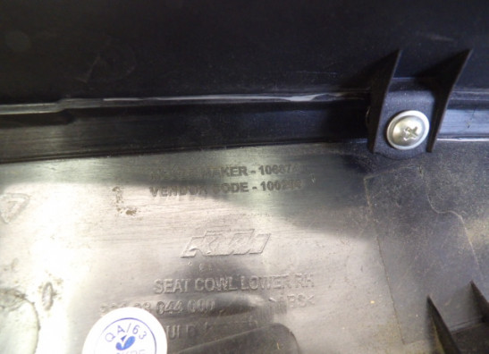 Rechter achterkant KTM 125 Duke